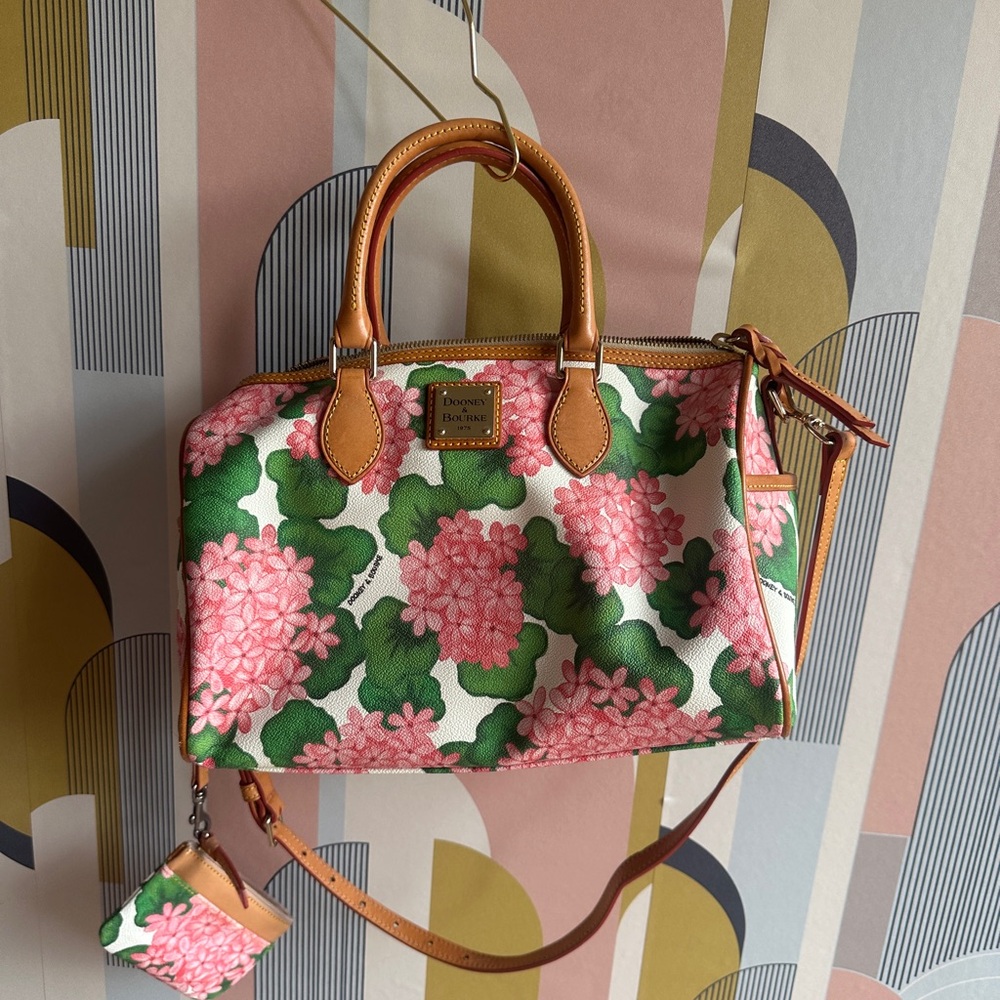 Dooney & Bourke Pink Floral Women's Bag